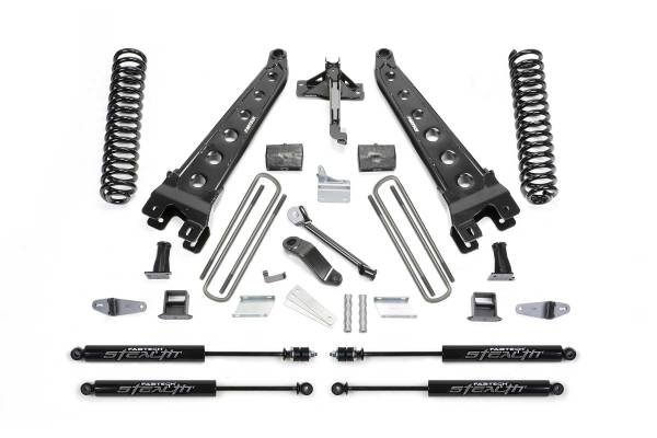Fabtech - Fabtech 6" RAD ARM SYS W/COILS & STEALTH 08-10FORD F450/550 4WD K2052M