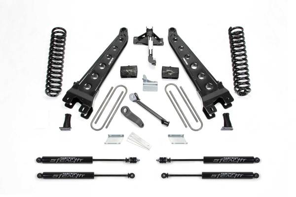 Fabtech - Fabtech 6" RAD ARM SYS W/COILS & STEALTH 2008-16 FORD F250 4WD K2119M
