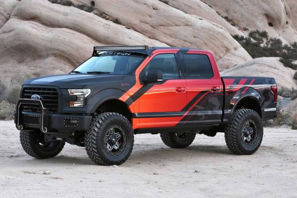 Fabtech - Fabtech 6" BASIC SYS W/STEALTH 2015-20 FORD F150 4WD K2194M