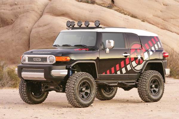 Fabtech - Fabtech 6" PERF SYS W/DLSS 2.5C/Os & RR DLSS 06-09 TOYOTA FJ 4WD K7007DL