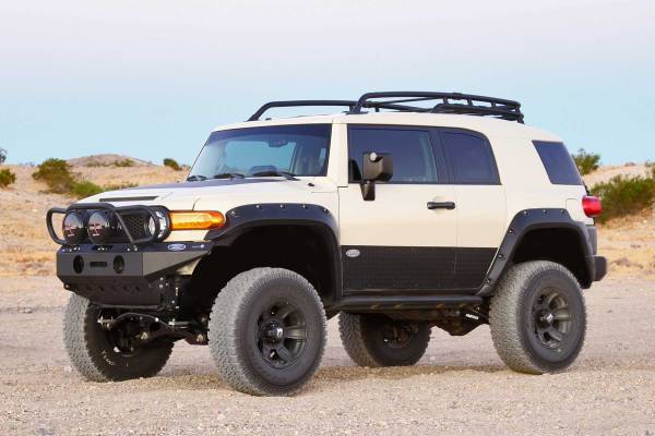 Fabtech - Fabtech 6" BASIC SYS W/RR DLSS SHKS 2010-13 TOYOTA FJ 4WD K7024DL