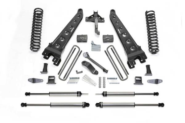 Fabtech - Fabtech 6" RAD ARM SYS W/COILS & DLSS SHKS 08-10 FORD F450/550 4WD K2052DL
