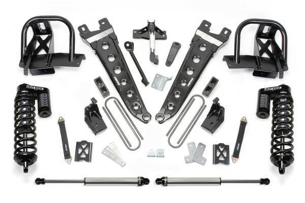 Fabtech - Fabtech 6" RAD ARM SYS W/DLSS 4.0 C/O& RR DLSS 05-07 FORD F350 4WD K20122DL