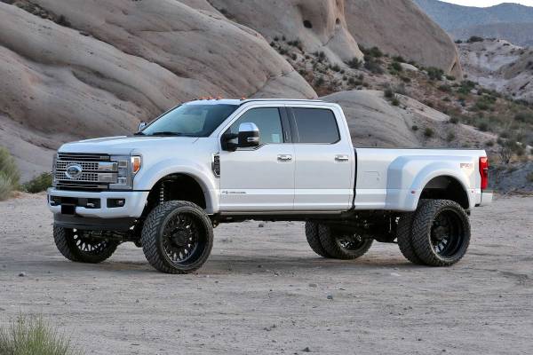Fabtech - Fabtech 6" 4LINK SYS W/ 4.0 & 2.25 DL 2019-20 FORD F450/F550 4WD DIESEL K2338DL