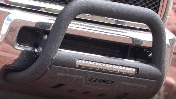 Lund - Lund Bull Bar With Led Light Bar-Black 47121209