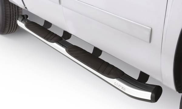 Lund - Lund 5 In Oval Bent Nerf Bars; Composite; Chrome 22858038