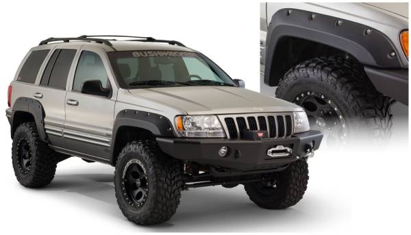 Bushwacker - Bushwacker Fender Flares Cutout Style 2Pc Front 10071-07