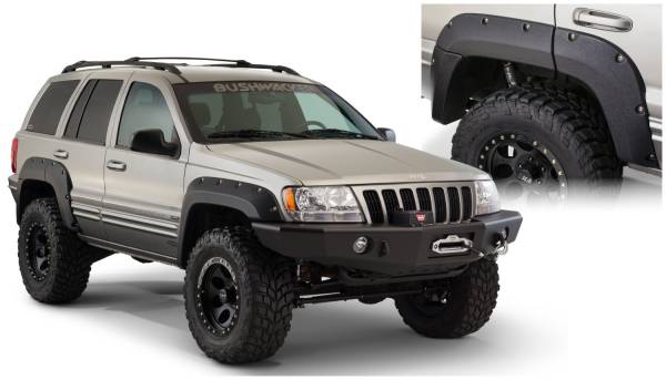 Bushwacker - Bushwacker Fender Flares Cutout Style 2Pc Rear 10072-07