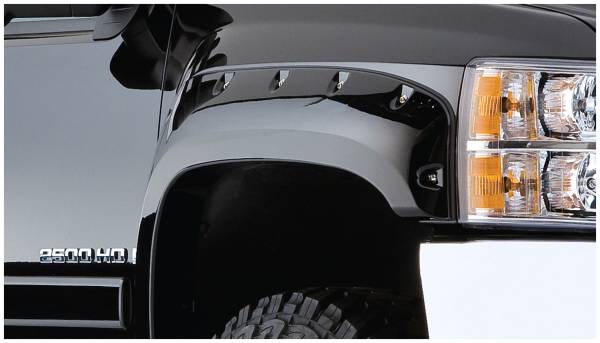 Bushwacker - Bushwacker Fender Flares Cutout Style 2Pc Front 20043-02