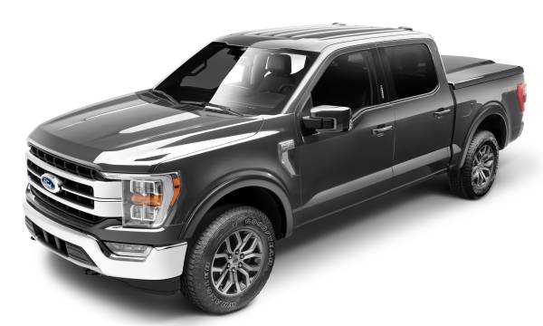 Bushwacker - Bushwacker Fender Flares OE Style Color Magnetic Grey Metallic Smooth Finish 4 Pc 20948-6A
