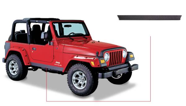Bushwacker - Bushwacker Trail Armor Side Rocker 14002