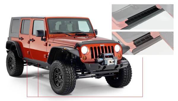 Bushwacker - Bushwacker Trail Armor Side Rocker 14012
