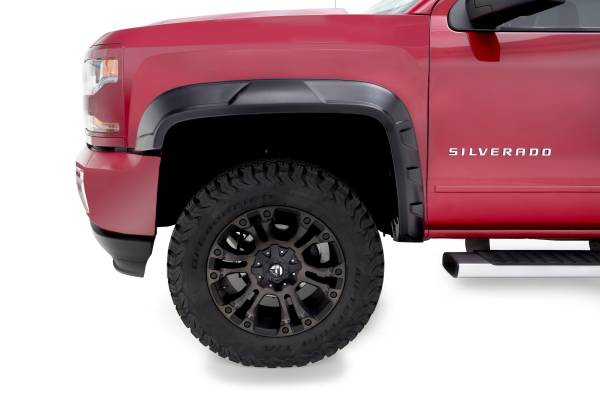 Bushwacker - Bushwacker DRT STYLE FENDER FLARE - 2Pc Front 40159-02