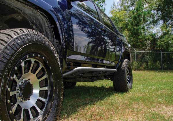 N-Fab - N-Fab TrailSlider - Cab Len (2 Steps) - 05-15 Tacoma Double - TX Blk TST05CC-TX