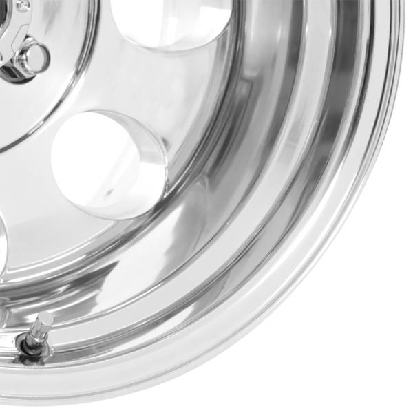 Pro Comp Wheels - Pro Comp Wheels Vintage Polished 15x10 5x5.5 3.625BS Offset -47mm Cap P/N 7425041 1069-5185