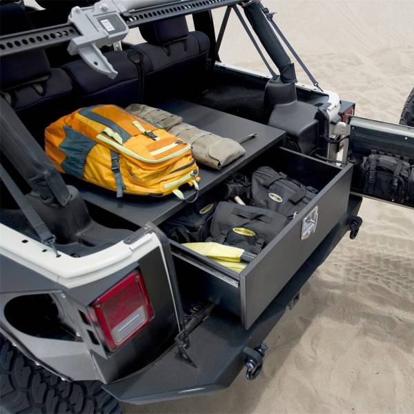 Smittybilt - Smittybilt Security Storage Vault - Rear Lockable Storage Box 2763