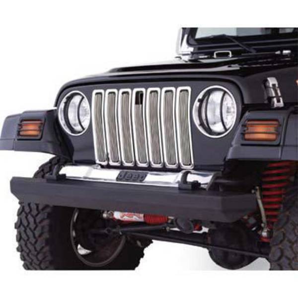 Smittybilt - Smittybilt Tonneau Cover - For Oem Soft Top W/ Channel Mount - Denim Black 761015
