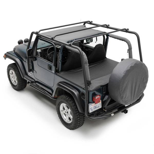Smittybilt - Smittybilt SRC Roof Rack - 300 Lb Rating - Black Textured 76716