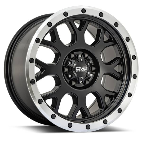 DV8 Offroad - DV8 Offroad 887 Sim Beadlock; Matte Black; 17 X 9; BP:6X120; OS:+20 887B-7906920