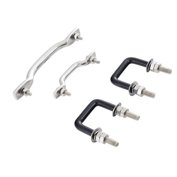 Smittybilt - Smittybilt Windshield Tie Down Kit - Stainless Steel 7411