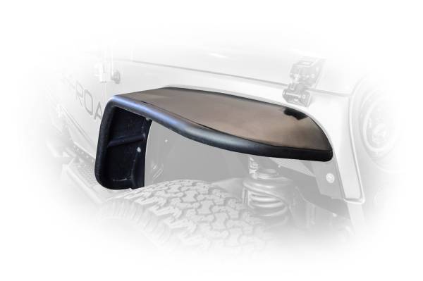 DV8 Offroad - DV8 Offroad Fender Flares; Wide; Front & Rear FENDB-02