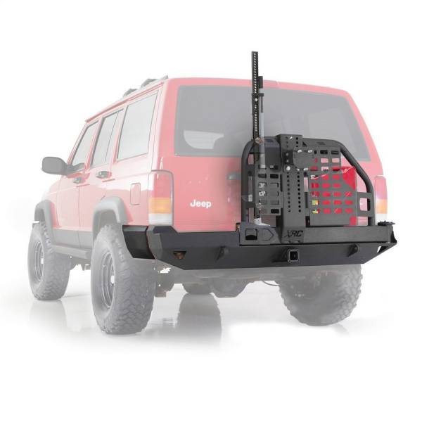 Smittybilt - Smittybilt XRC RR BUMPER/TIRE CAR 84-01 CHEROKEE XJ 76851