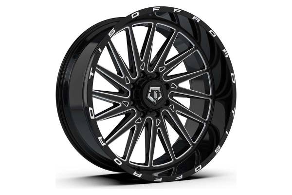 Rough Country - Rough Country TIS 547BM Wheel, 20X12 (5x150) 547BM-2125044