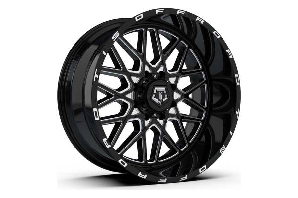 Rough Country - Rough Country TIS 548BM Wheel, 22X12 (8x6.50) 548BM-2228144