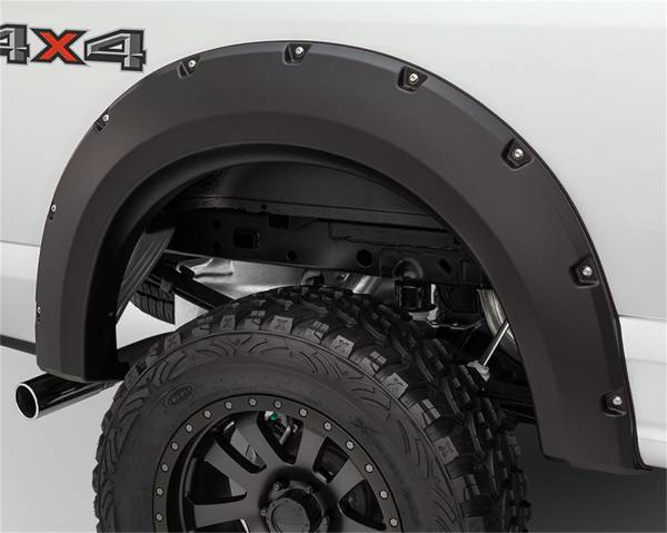Bushwacker - Bushwacker Fender Flares Max Pocket Style 2Pc Front 20111-02