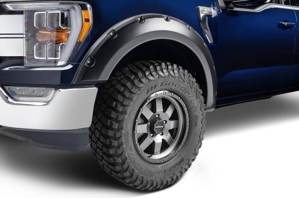 Bushwacker - Bushwacker Fender Flares Pocket Style 2Pc Front 20135-02