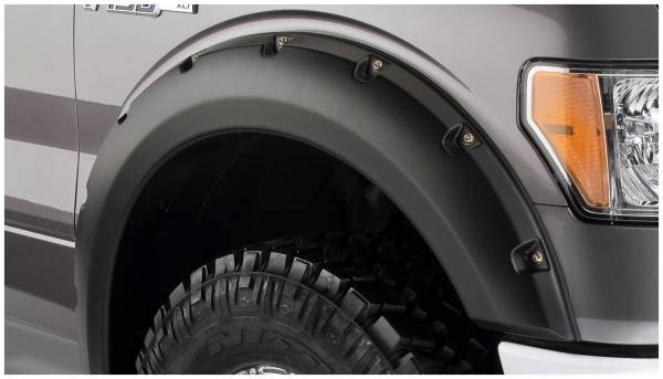 Bushwacker - Bushwacker Fender Flares Pocket Style 2Pc Front 20053-02