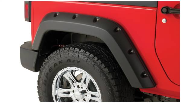 Bushwacker - Bushwacker Fender Flares Pocket Style 2Pc Rear 40144-02