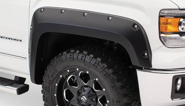 Bushwacker - Bushwacker Fender Flares Pocket Style 2Pc Front 40147-02