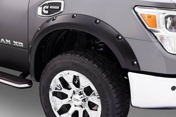 Bushwacker - Bushwacker Fender Flares Pocket Style 2Pc Front 70013-02