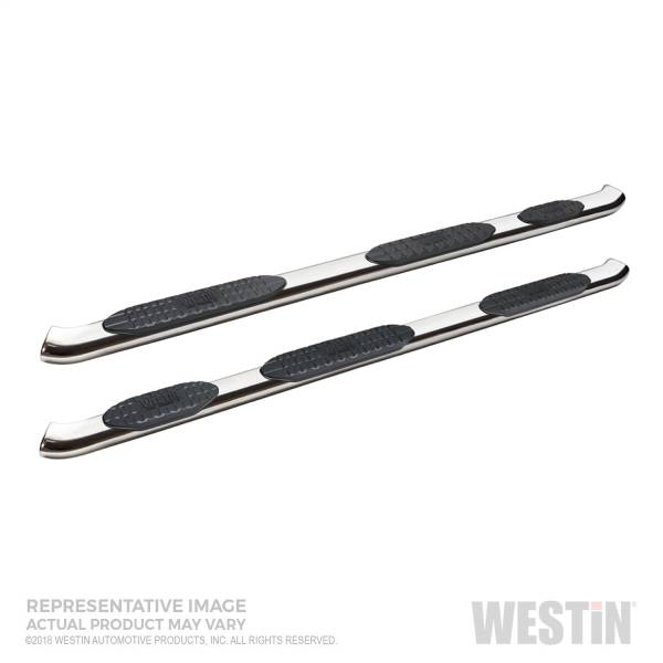 Westin - Westin PRO TRAXX 5 Oval Wheel to Wheel Nerf Step Bars 21-534680