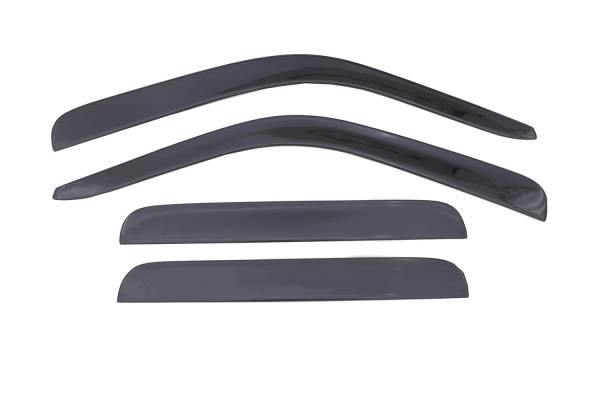 Auto Ventshade (AVS) - Auto Ventshade (AVS) Ventvisor Deflector; Smoke; Low Profile; Outside Mount; 4 pc. 894017