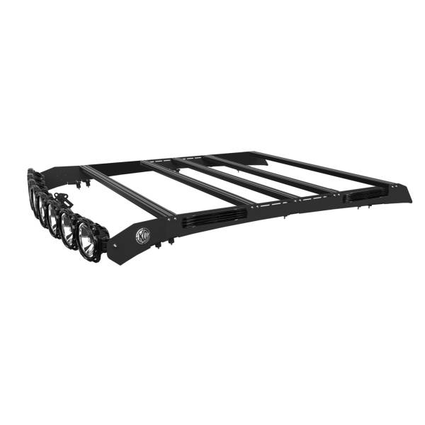 KC HiLiTES - KC HiLiTES KC M-RACK 05-19 Toyota Tacoma Double Cab 50" Gravity LED Pro6 Roof Rack 92234
