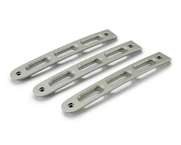 DV8 Offroad - DV8 Offroad Silver Slot Door Handle Insert; 3-Pieces D-JP-190026-AL-3