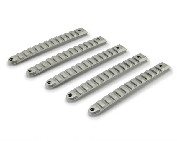 DV8 Offroad - DV8 Offroad Silver Rail Door Handle Insert; 5-Pieces D-JP-190028-AL-5
