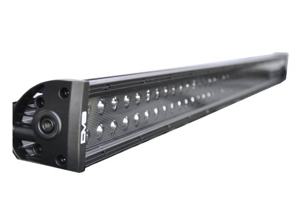 DV8 Offroad - DV8 Offroad 50 in. Dual Row LED Light Bar; Black Face BR50E300W3W