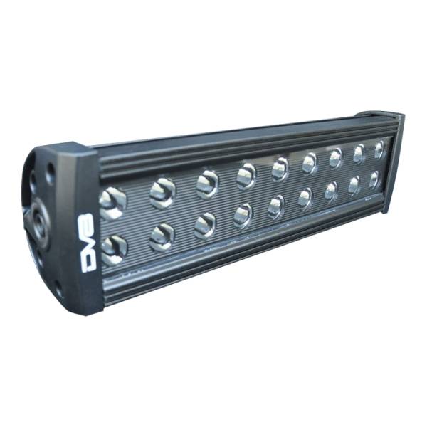 DV8 Offroad - DV8 Offroad 12 in. Dual Row LED Light Bar; Black Face BR12E72W3W