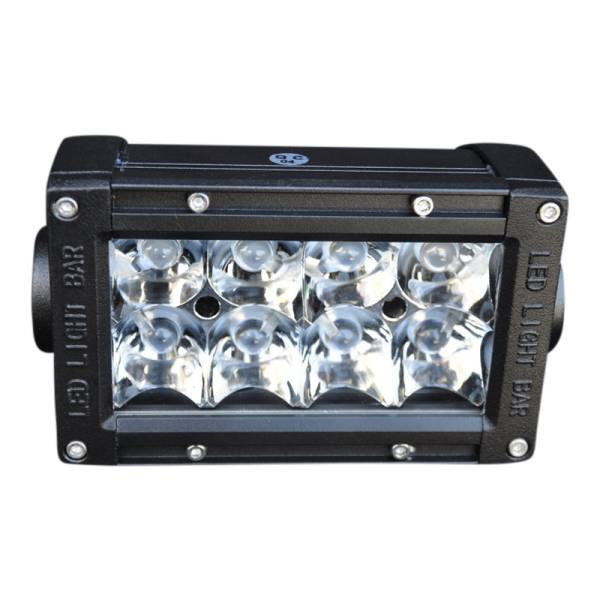 DV8 Offroad - DV8 Offroad 5 in. Dual Row LED Light Bar; Chrome Face B5CE24W3W