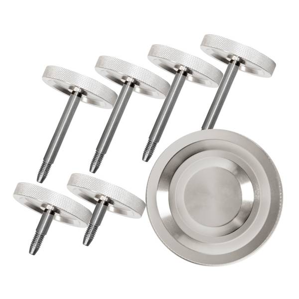 DV8 Offroad - DV8 Offroad Door Surround Knobs; Billet; Sold as Set D-JP-180017-BL
