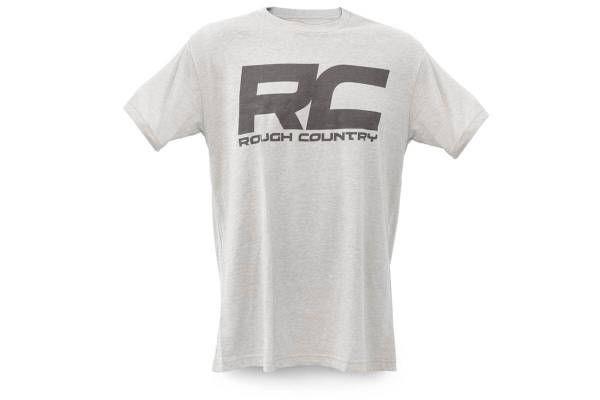 Rough Country - Rough Country RC Grey Logo T-Shirt - Men, XXXL 840863XL
