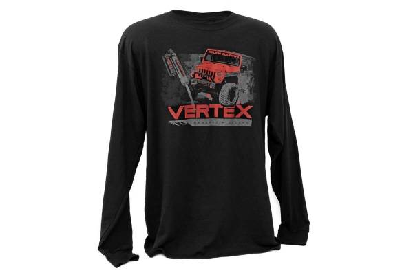 Rough Country - Rough Country RC Vertex Long Sleeve T-Shirt (2XL) 840902XL