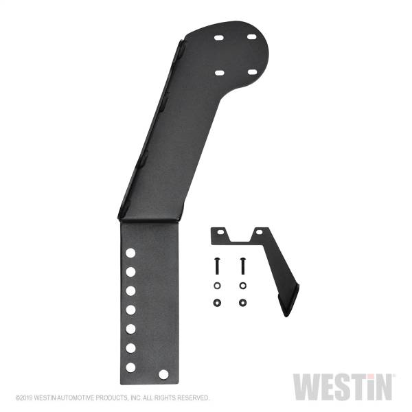 Westin - Westin WJ2 Bumper Third Brake Light/Rotopax Combo Mount 59-89035