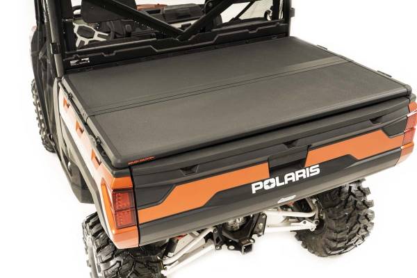 Rough Country - Rough Country Polaris Hard Folding Bed Cvr w/o Tailgate Lock (13-20 Ranger 570/900/1000XP) 47719540