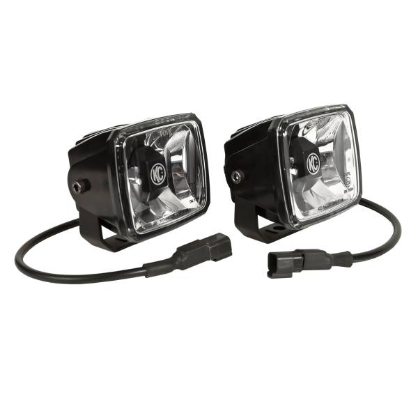 KC HiLiTES - KC HiLiTES Gravity LED G34 Driving Beam SAE/ECE Pair Pack Light System - KC 431 431