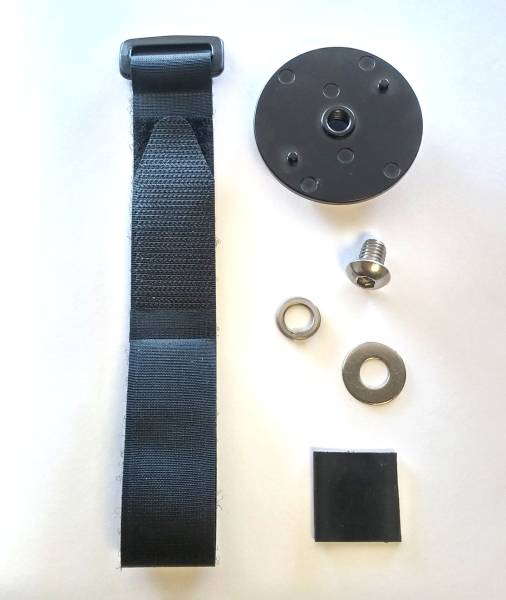 KC HiLiTES - KC HiLiTES Cyclone Tube Mount Adapter fits 1.75" to 3" (with Strap) (ea) 1356