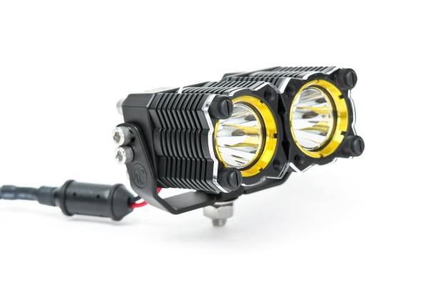 KC HiLiTES - KC HiLiTES Shield for KC FLEX Dual (Clear) 72083